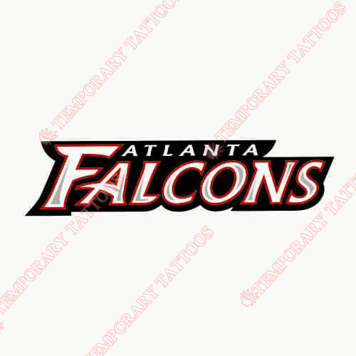 Atlanta Falcons Customize Temporary Tattoos Stickers NO.394